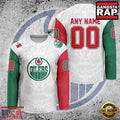 NHL Custom Name Number Edmonton Oilers Mexican Heritage New Design Hockey Jersey