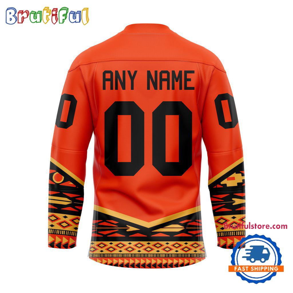 NHL Edmonton Oilers National Day For Truth And Reconciliation Design Hockey Jersey, Sport Jersey Shirt