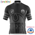 NHL Edmonton Oilers Special Mono Cycling Jersey, Hockey Team Design Jersey