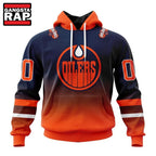 NHL Edmonton Oilers Special Retro Gradient Design Hoodie, T Shirt