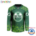 NHL Edmonton Oilers St.Patrick’s Day New Design Hockey Jersey