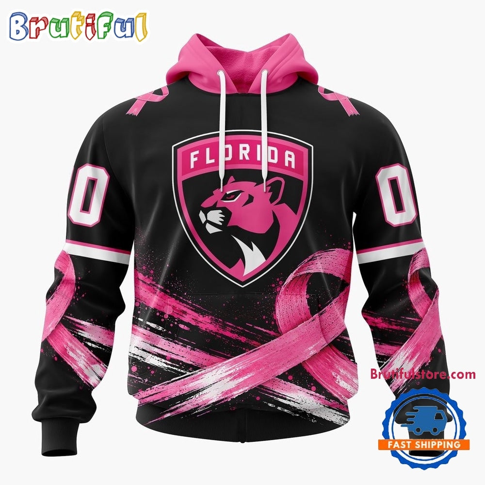 NHL Florida Panthers 2026 Hockey Pink Fights Breast Cancer Design Hoodie, TShirt, Sweatshirt