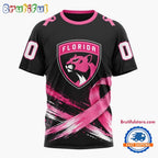 NHL Florida Panthers 2026 Hockey Pink Fights Breast Cancer Design Hoodie, TShirt, Sweatshirt
