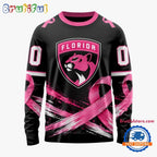 NHL Florida Panthers 2026 Hockey Pink Fights Breast Cancer Design Hoodie, TShirt, Sweatshirt