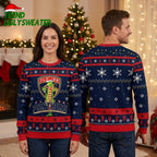 NHL Florida Panthers Christmas Ugly Sweater Print Funny Grinch Gift For Hockey Fans
