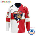 NHL Florida Panthers Home Mix Away New Design Hockey Jersey