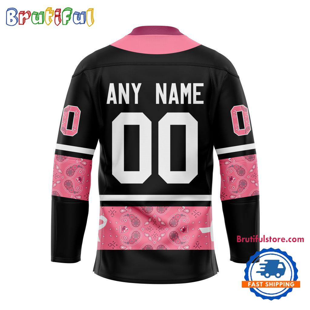 NHL Florida Panthers In October We Wear Pink Breast Cancer Design Hockey Jersey