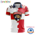 NHL Florida Panthers Personalize Home Mix Away Kits Polo Shirts