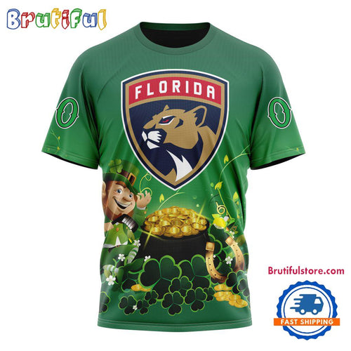 NHL Florida Panthers Personalize St. Patrick’s Day Hockey Team T Shirt, Hoodie, Sweatshirt