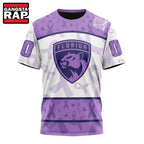 NHL Florida Panthers Special Lavender Fight Cancer Hoodie, T Shirt
