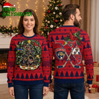 NHL Florida Panthers Ugly Christmas Sweater Ball Pine Tree Christmas Unisex Sweater