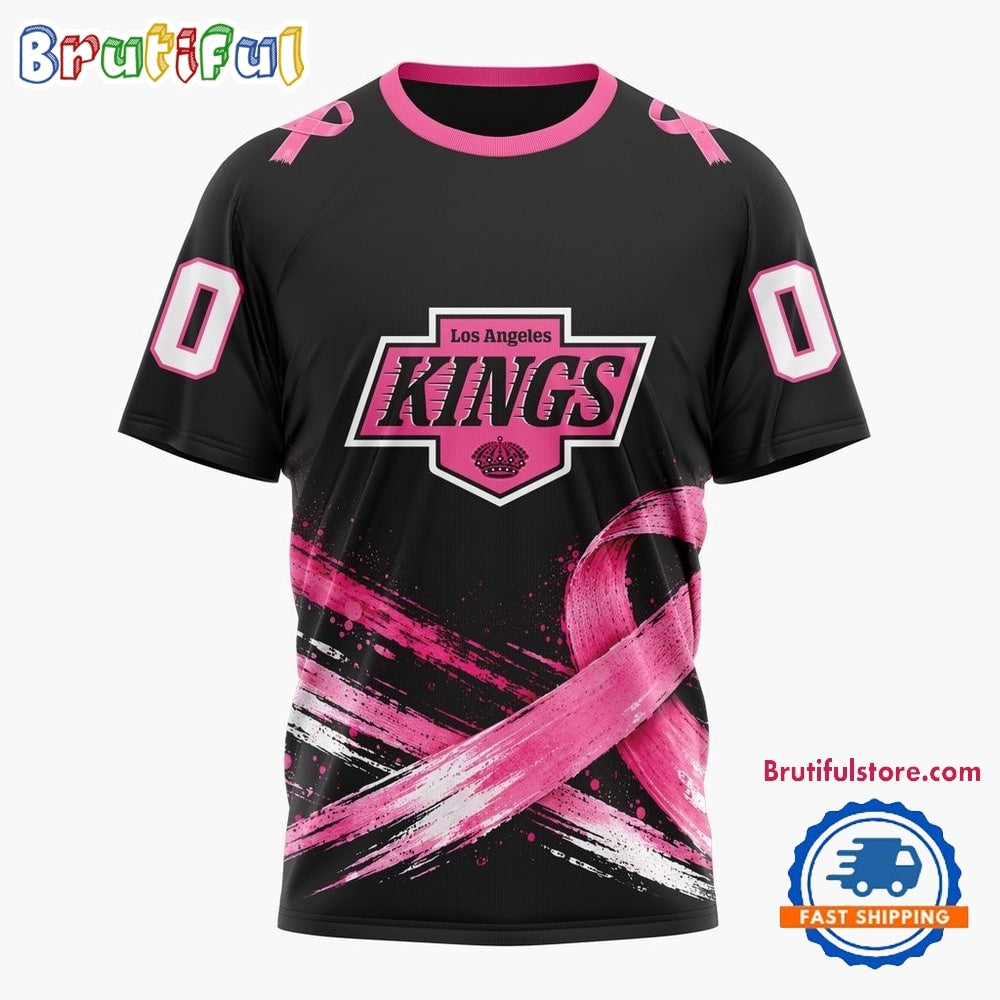 NHL Los Angeles Kings 2026 Hockey Pink Fights Breast Cancer Design Hoodie, TShirt, Sweatshirt