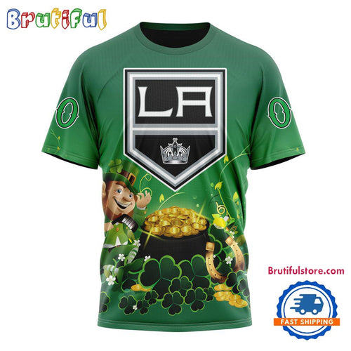 NHL Los Angeles Kings Personalize St. Patrick’s Day Hockey Team T Shirt, Hoodie, Sweatshirt