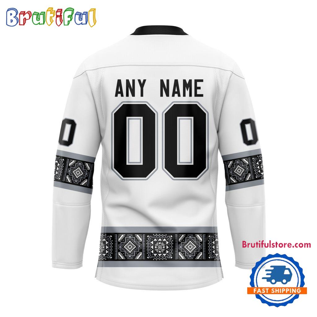NHL Los Angeles Kings Personalized Native American Hockey Jersey
