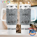 NHL Los Angeles Kings Personalized Stanley Diamond Tumbler 40oz