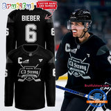 NHL Los Angeles Kings Special LA Strong 2025 Black Hockey Jersey
