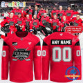NHL Los Angeles Kings Special LA Strong 2025 Red Hockey Jersey