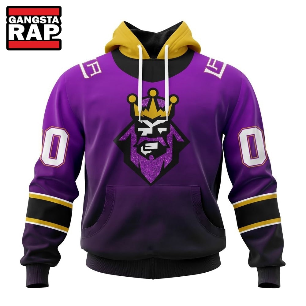 NHL Los Angeles Kings Special Retro Gradient Design Hoodie, T Shirt