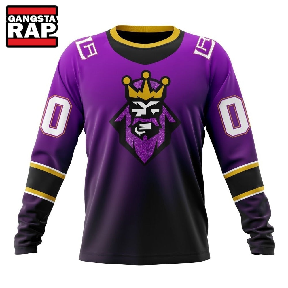 NHL Los Angeles Kings Special Retro Gradient Design Hoodie, T Shirt
