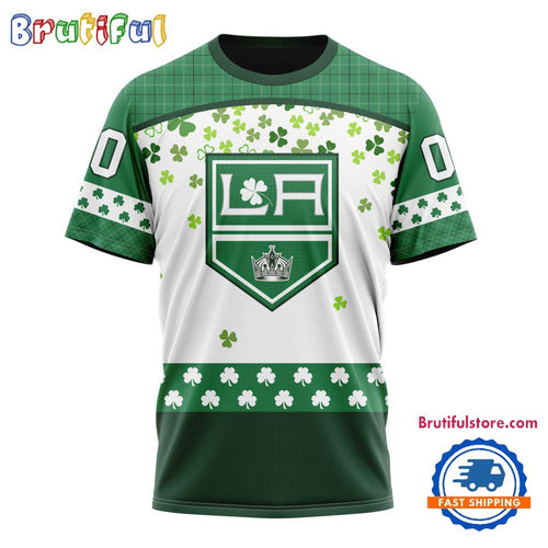 NHL Los Angeles Kings St. Patrick’s Day For Hockey Fans New Design T Shirt