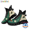 NHL Minnesota Wild Custom Name High Top Max Soul Shoes, Hockey Team Design Shoes Sneaker
