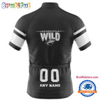NHL Minnesota Wild Special Mono Cycling Jersey, Hockey Team Design Jersey