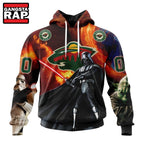NHL Minnesota Wild x Star War Specialized Design Hoodie, T Shirt