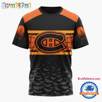 NHL Montreal Canadiens Halloween Design Personalized Hoodie, T Shirt, Sweatshirt