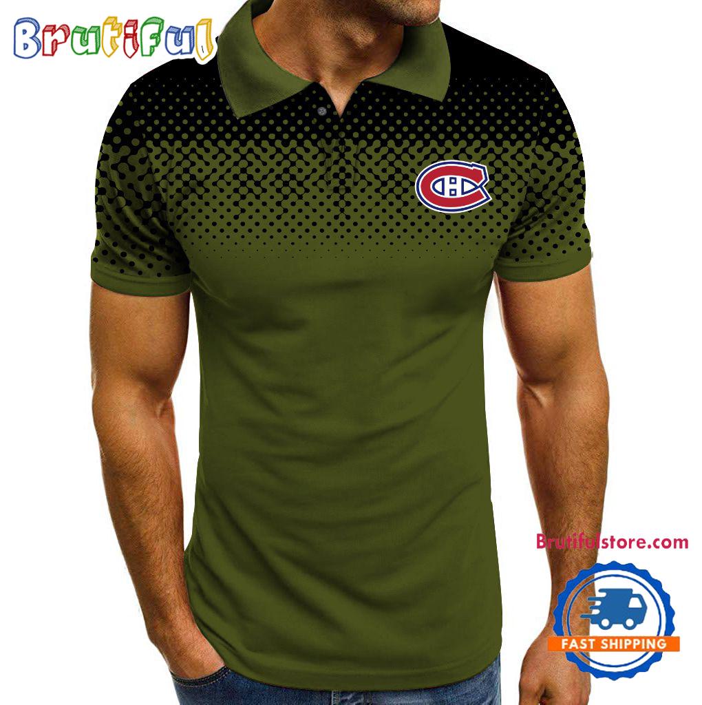 NHL Montreal Canadiens Hockey Team Limited Edition Polo Shirts
