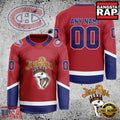NHL Custom Name Number Montreal Canadiens Jelly Roll New Design Hockey Jersey