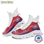 NHL Montreal Canadiens Personalized Name Hockey Team Design High Top Max Soul Shoes