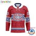 NHL Montreal Canadiens Personalized Native American Hockey Jersey