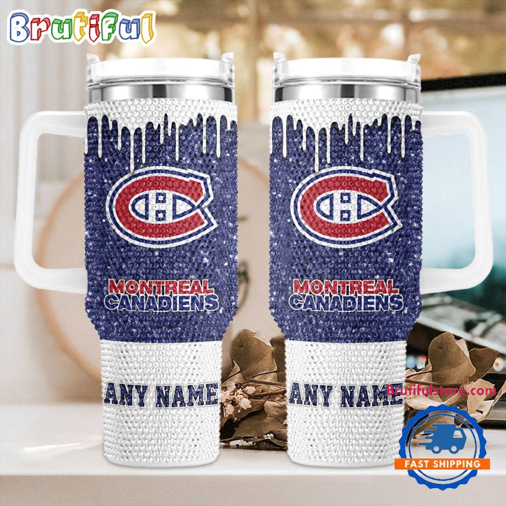 NHL Montreal Canadiens Personalized Stanley Diamond Tumbler 40oz
