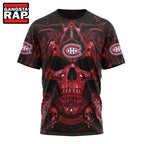 NHL Montreal Canadiens Special Design Halloween With Skull Art Hoodie, T Shirt