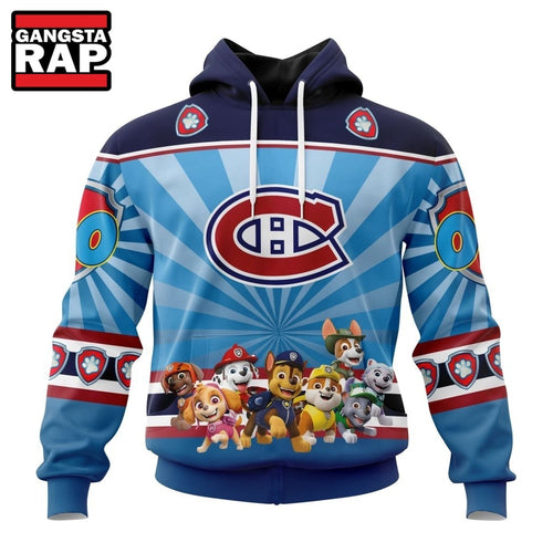 NHL Montreal Canadiens Special Paw Patrol Kits Hoodie, T Shirt