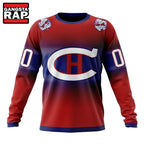 NHL Montreal Canadiens Special Retro Gradient Design Hoodie, T Shirt