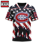 NHL Montreal Canadiens Specialized Kits For Honor USS Military Hoodie, T Shirt
