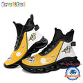 NHL Nashville Predators Custom Name High Top Max Soul Shoes, Hockey Team Design Shoes Sneaker