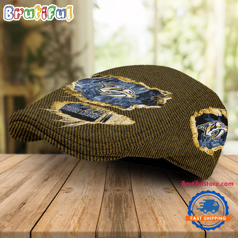NHL Nashville Predators Hockey Logo Team Design Jeff Cap