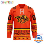 NHL Nashville Predators National Day For Truth And Reconciliation Design Hockey Jersey, Sport Jersey Shirt