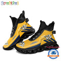 NHL Nashville Predators Personalized Name Hockey Team Design High Top Max Soul Shoes