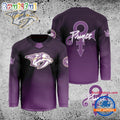 NHL Nashville Predators Personalized Prince Night Hockey Jersey