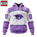 NHL Nashville Predators Special Lavender Fight Cancer Hoodie, T Shirt