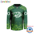 NHL Nashville Predators St.Patrick’s Day New Design Hockey Jersey