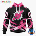 NHL New Jersey Devils 2026 Hockey Pink Fights Breast Cancer Design Hoodie, TShirt, Sweatshirt