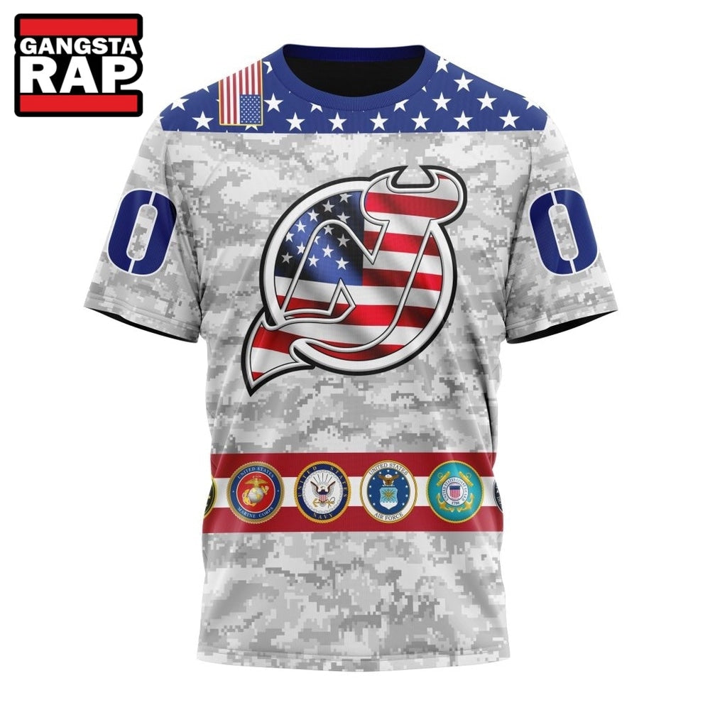 NHL New Jersey Devils Armed Forces Appreciation Design Hoodie, T Shirt