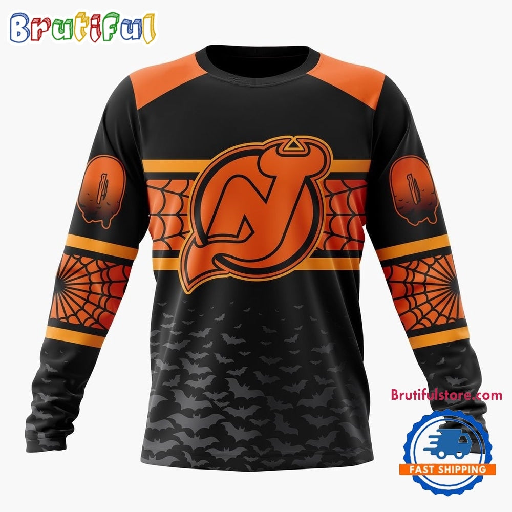 NHL New Jersey Devils Halloween Design Personalized Hoodie, T Shirt, Sweatshirt