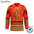 NHL New Jersey Devils National Day For Truth And Reconciliation Design Hockey Jersey, Sport Jersey Shirt