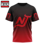 NHL New Jersey Devils Special Retro Gradient Design Hoodie, T Shirt