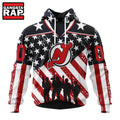 NHL New Jersey Devils Specialized Kits For Honor USS Military Hoodie, Hoodie T-Shirt
